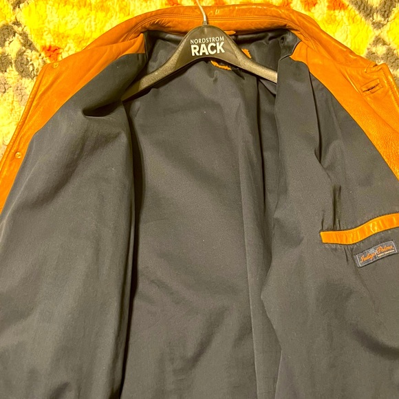 Tommy Bahama Genuine XL Leather Coat - Picture 7 of 9